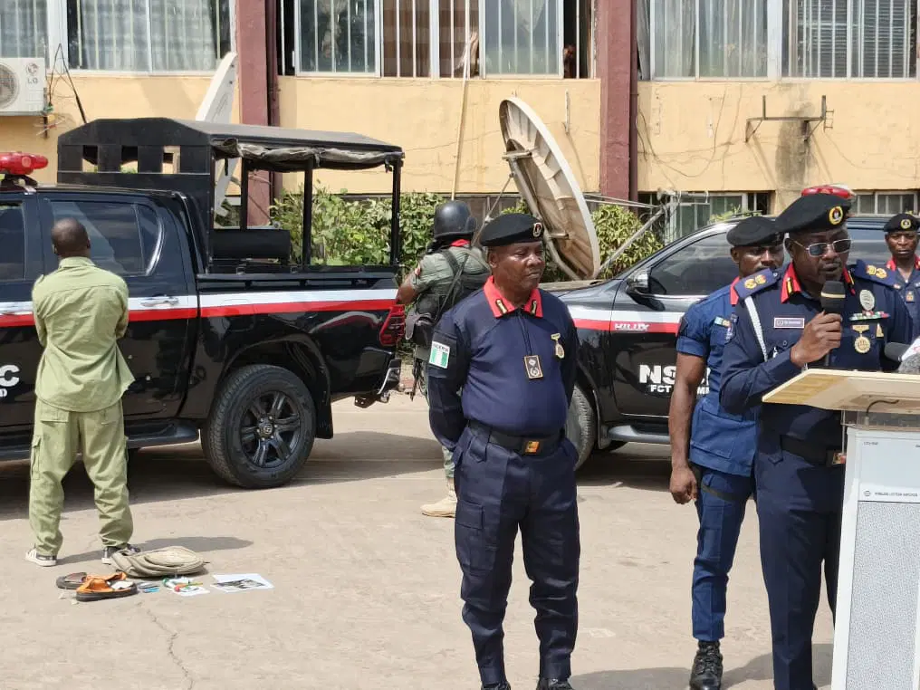 NSCDC nabs 27-yr old who faked call-up letter, taught for a year