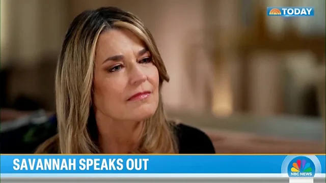Tearful Savannah Guthrie blames herself for mother's kidnapping