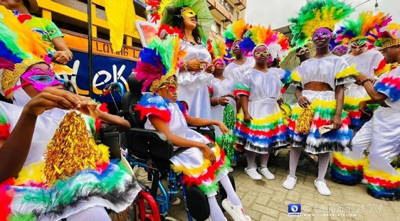 PHOTOS: Fanti Carnival 2026 kicks off in Lagos with colourful display of Afro-Brazilian heritage