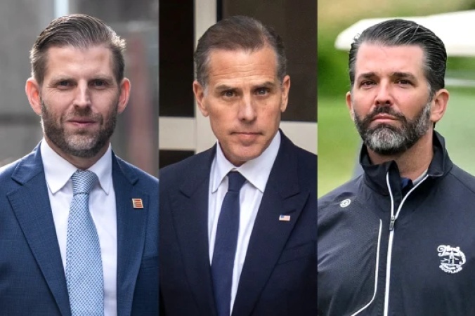 Biden’s son, Hunter set to take on Trump’s sons in cage fight