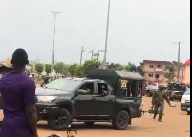 Soldiers, naval ratings clash in Bayelsa during Tinubu’s visit