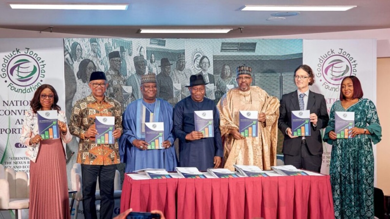 Jonathan: Nigeria’s democracy needs strong economic policies to remain sustainable