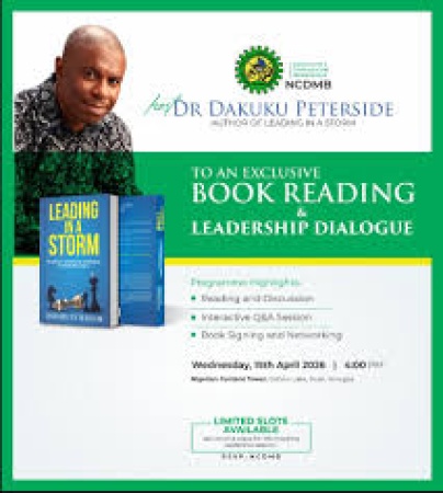 NCDMB to feature ex-NIMASA DG, Dakuku Peterside in Book Reading Session