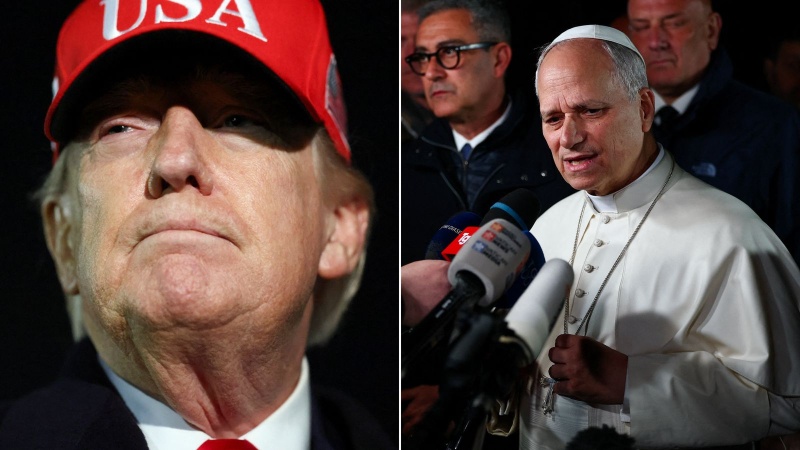 Trump criticizes Pope Leo’s stance on Iran war, says he’s ‘not a fan’ of Catholic leader