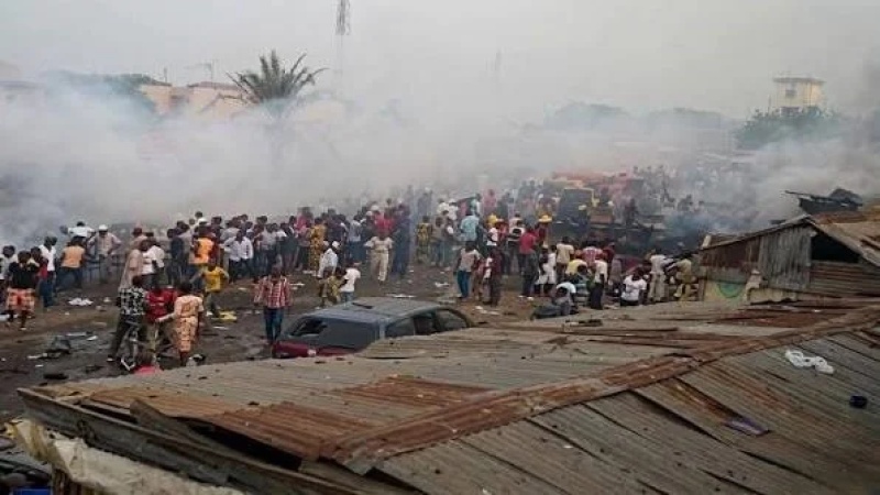 Presidency: Air strikes on ‘notorious market’ deliberate
