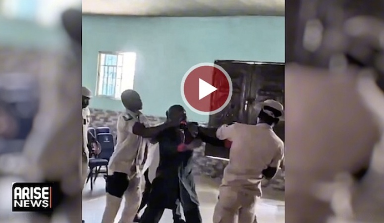 Uniformed men storm Delta church, attack pastor and wife during dervice