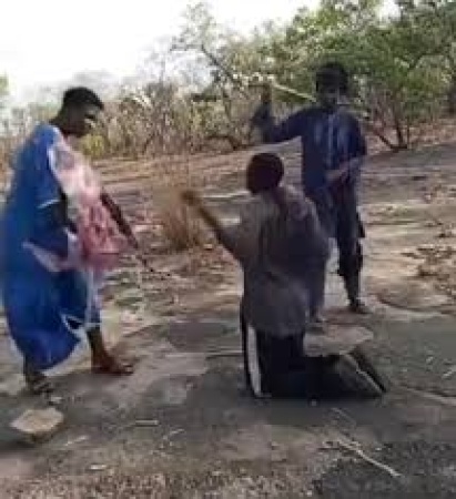 Reactions as video of kidnappers assaulting UNIJOS graduate goes viral