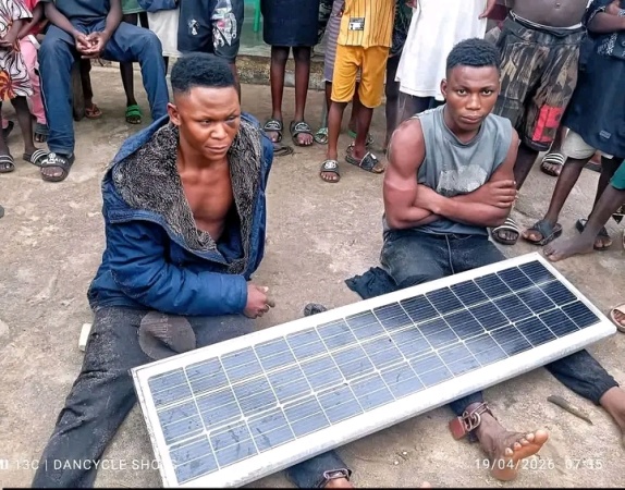 Local hunter foils attempt to steal solar streetlights in Bayelsa