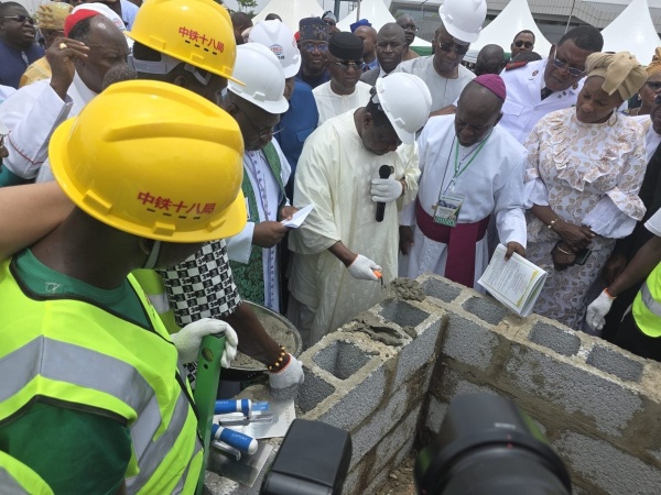 Akume, Gowon, Olubadan lay foundation of N25bn airport chapel in Abuja