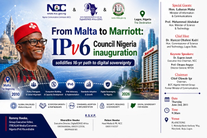 From Malta to Marriott: IPv6 Council Nigeria inauguration solidifies 16-year path to digital sovereignty