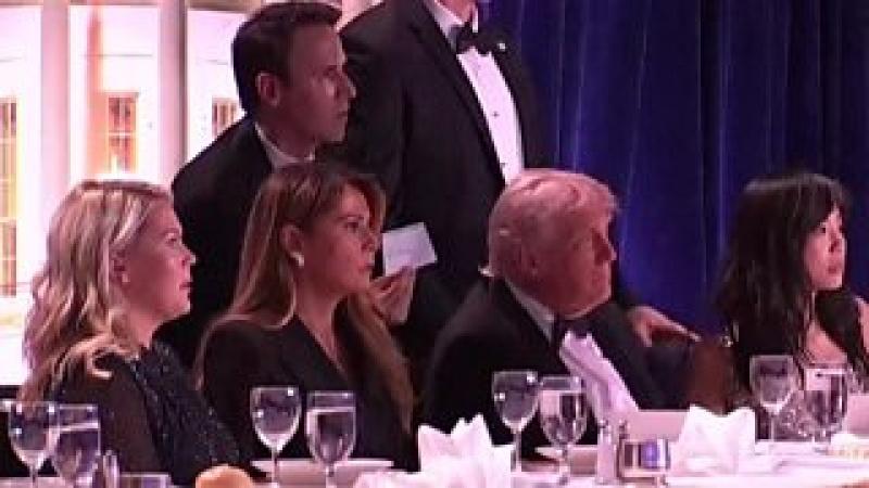 Trump says he 'wasn't worried' during Washington press dinner shooting