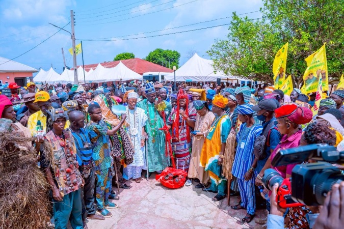 Osun 2026: Traditional security outfits, ethnic groups endorse Governor Adeleke for re-election