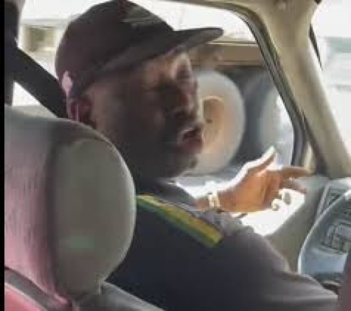 Police review viral video of man in police attire threatening bus passengers in Lagos