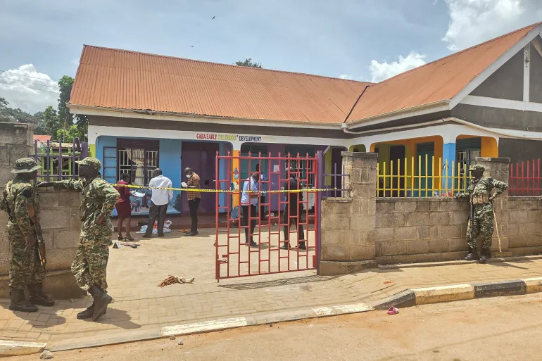 Four children stabbed to death in nursery school attack