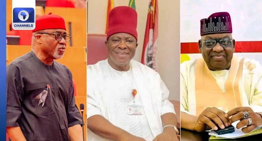 Abaribe defects to Labour Party, Umeh and Rufai Hanga join NDC
