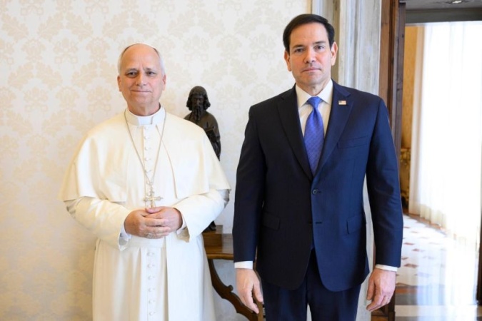 Rubio meets Pope Leo after weeks of tensions with Trump