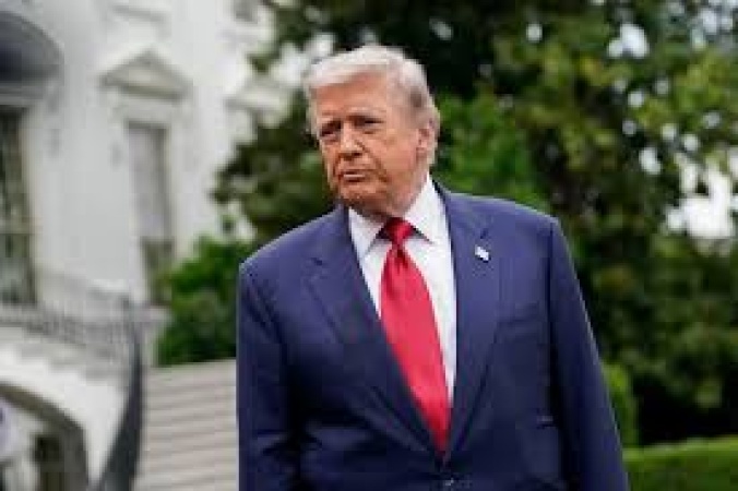 Trump says hantavirus 'not easily transferable, unlike COVID'