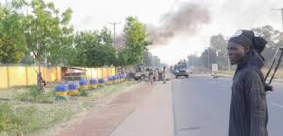 Communities stranded after terrorists destroy police stations