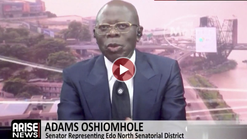 Adams Oshiomhole: Nigerian senate humiliated itself by passing unconstitutional rules, risks breeding dictatorship