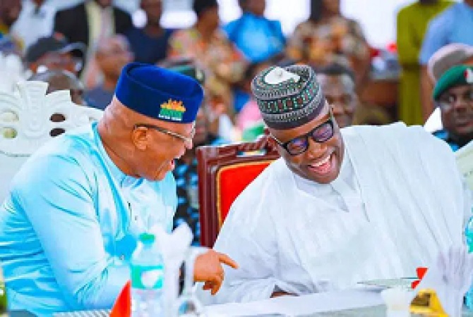 Gov Eno consults Akpabio on 2027 re-election bid