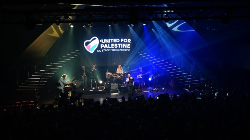 'Eurovision has no future’: Artists stage alternative event in Brussels over Israel's participation