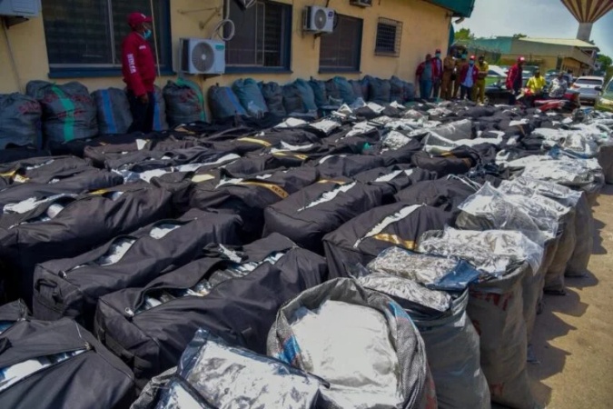 Customs, NDLEA frustrate attempt to smuggle N16.6bn worth of Cannabis into Nigeria