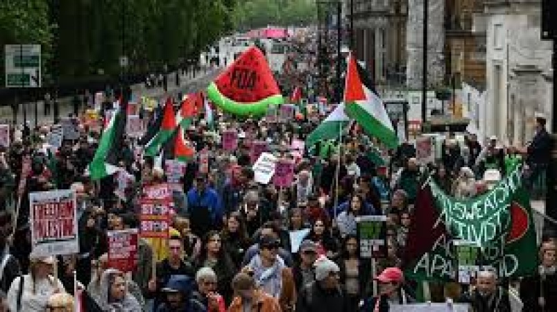 Pro-Palestine marches held across Europe on Nakba anniversary 