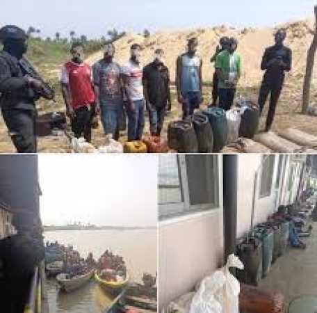 Navy discovers hidden creek camp after suspicious boat movement in Rivers–Bayelsa axis 
