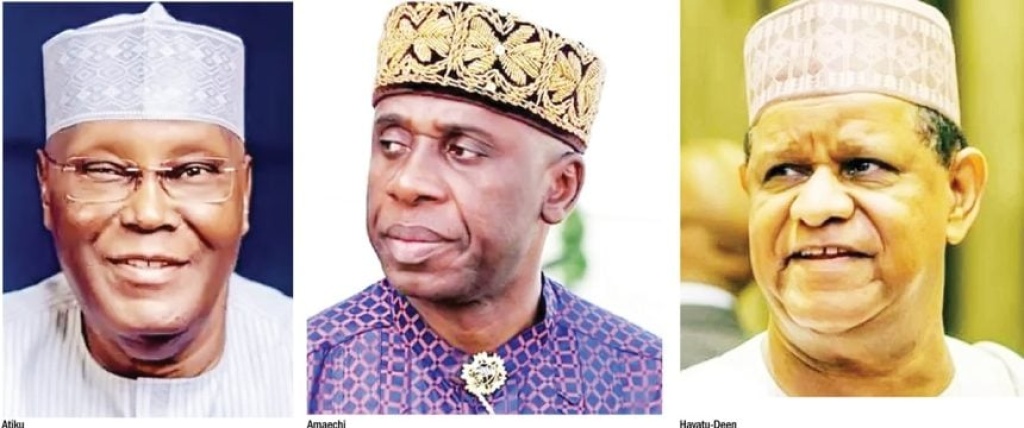 Atiku, Amaechi, Hayatu-Deen slug it out at ADC presidential primary election