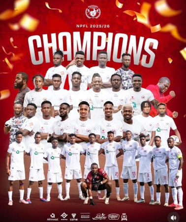 Tinubu hails Rangers on winning the Nigerian League title for a record ninth time