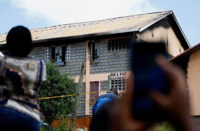 Eight students arrested in Kenya after suspected deadly school arson attack