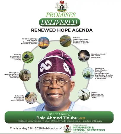 President Tinubu at 3