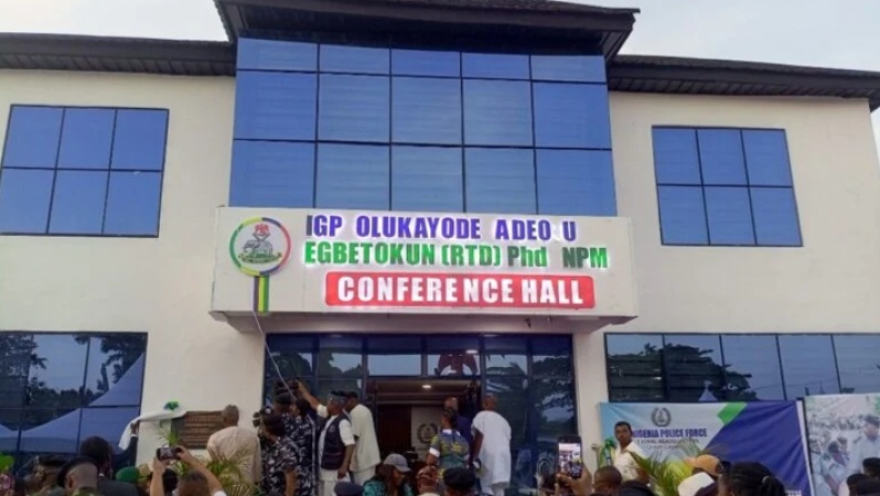 Police unveil ultra-modern I-G Egbetokun Conference Hall in Lagos