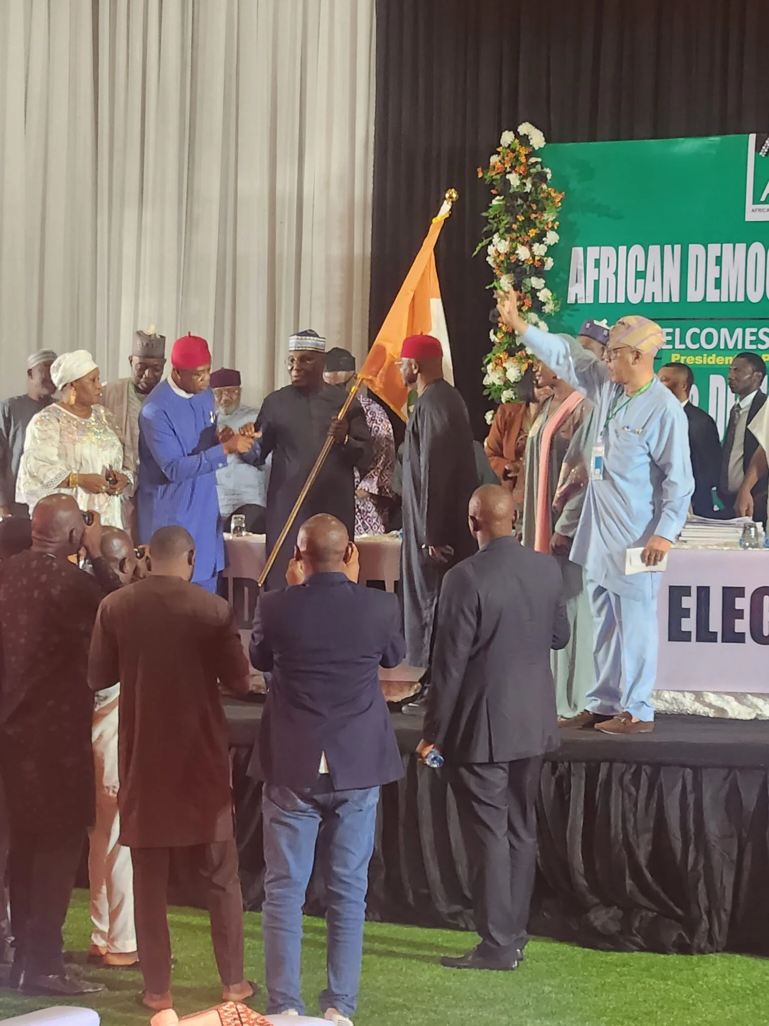 BREAKING: Atiku wins ADC presidential ticket with landslide