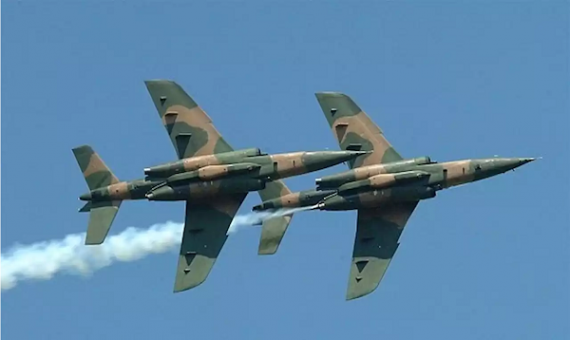 NAF bombs terrorist hideouts in Sambisa, kills fighters