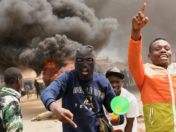 Two people shot dead amid Kenya protests against US Ebola quarantine centre plan