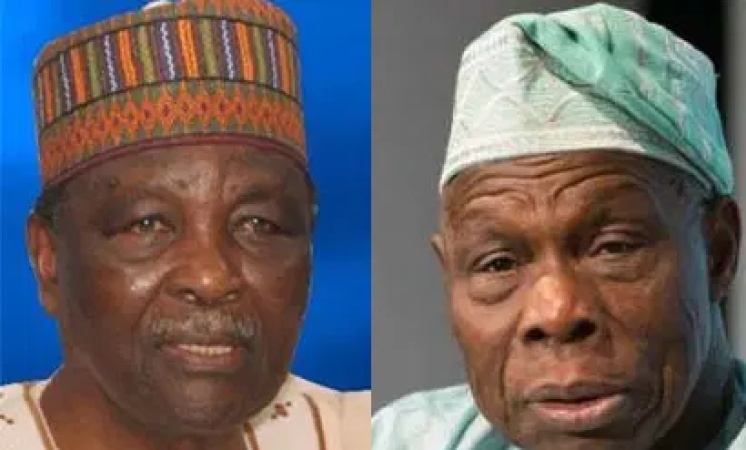 Obasanjo says ‘anxious’ to read Gowon’s memoir, explains absence at book launch 