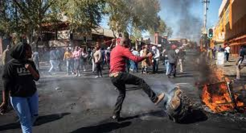African migrants flee into the mountains as South Africa's xenophobic violence surges