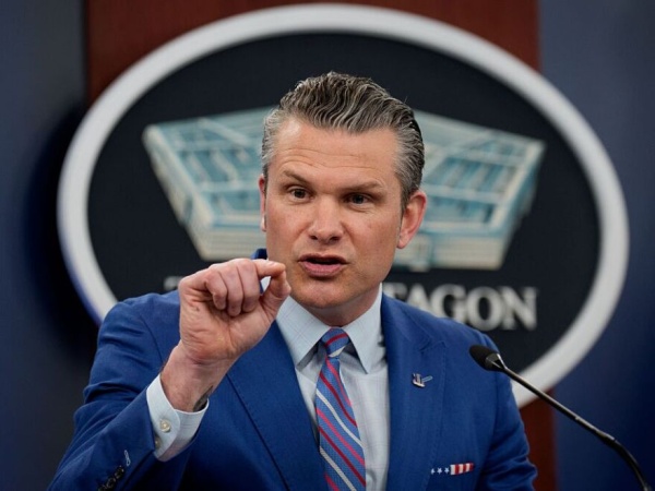 Hegseth attacks Europe over 'invasion' of migrants on its beaches in D-Day speech