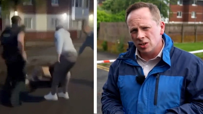 Vehicles, homes set alight as anti-immigration violence flares in UK over knife attack