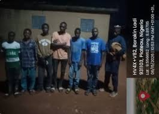 Troops arrest seven suspected criminals in Plateau hotel