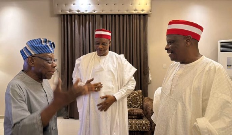 Obasanjo, Kwankwaso hold closed door meeting in Kano