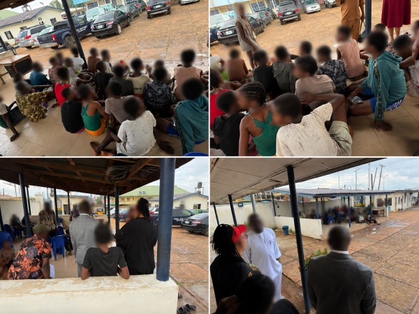 BREAKING: 29 children, others rescued in Anambra, police activate profiling, reunification with families