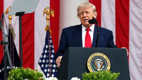 Trump inserts himself into the centre of America's 250th birthday celebrations