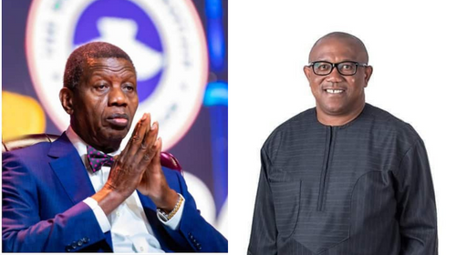 Obi warns youths against divisive politics, backs Adeboye