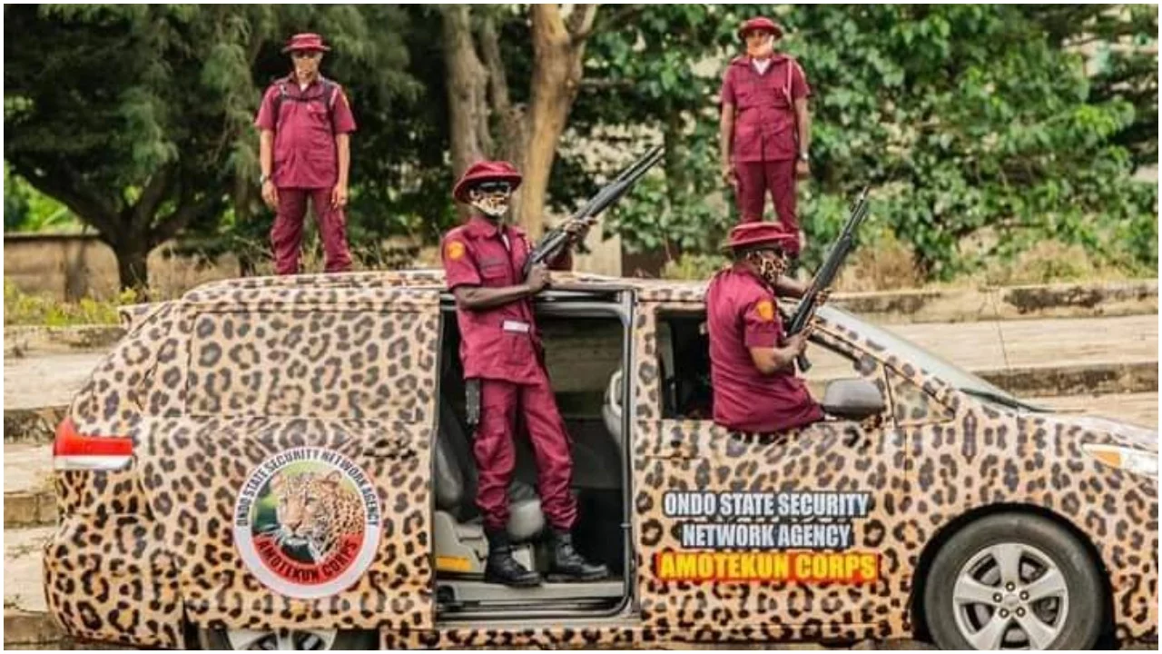 Ondo Amotekun arrests father, three sons over alleged kidnapping
