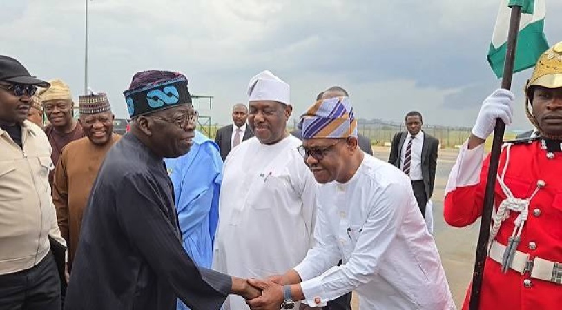  Wike has earned my trust, says Tinubu