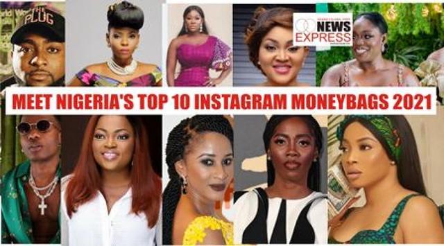 Nigeriaâ€™s top 10 Instagram earners revealed