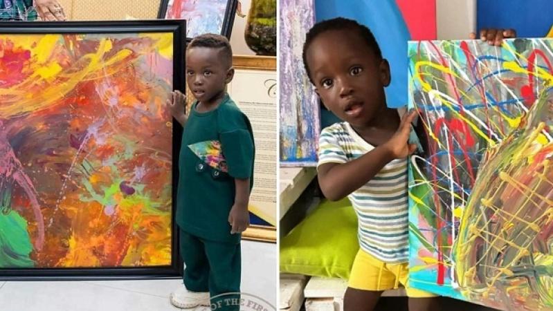 GWR: One-year-old Ghanaian breaks record as worldâ€™s youngest male artist