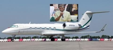 On Pastor Adeboyeâ€™s private jet